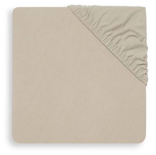 JOLLEIN Fitted Sheet Jersey 60x120 - Nougat